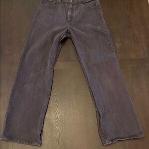 Abercrombie & Fitch High Rise Jeans - Dark Gray